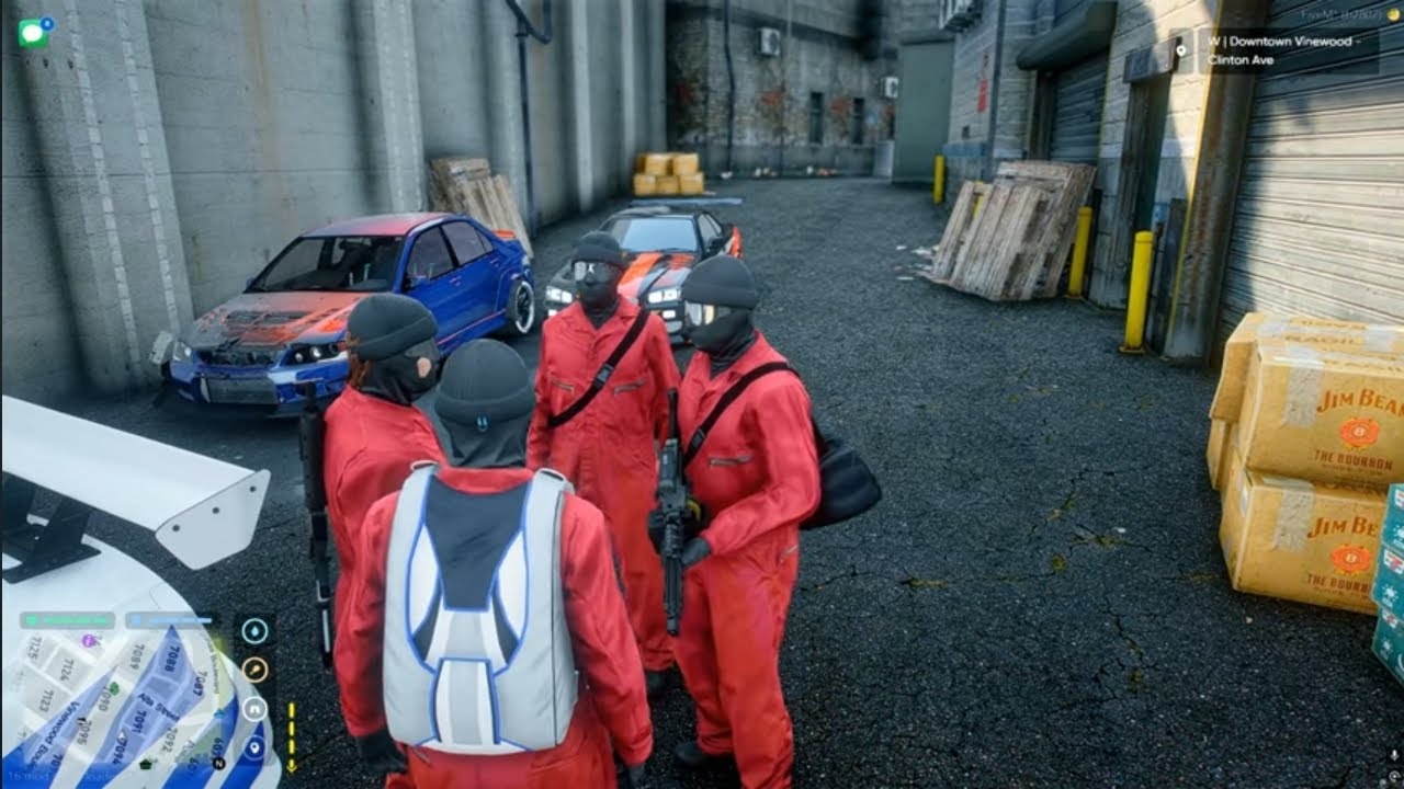 AKSI KEI DAN TEMAN-TEMANNYA MELAKUKAN MONEY HEIST | GTA V ROLEPLAY 