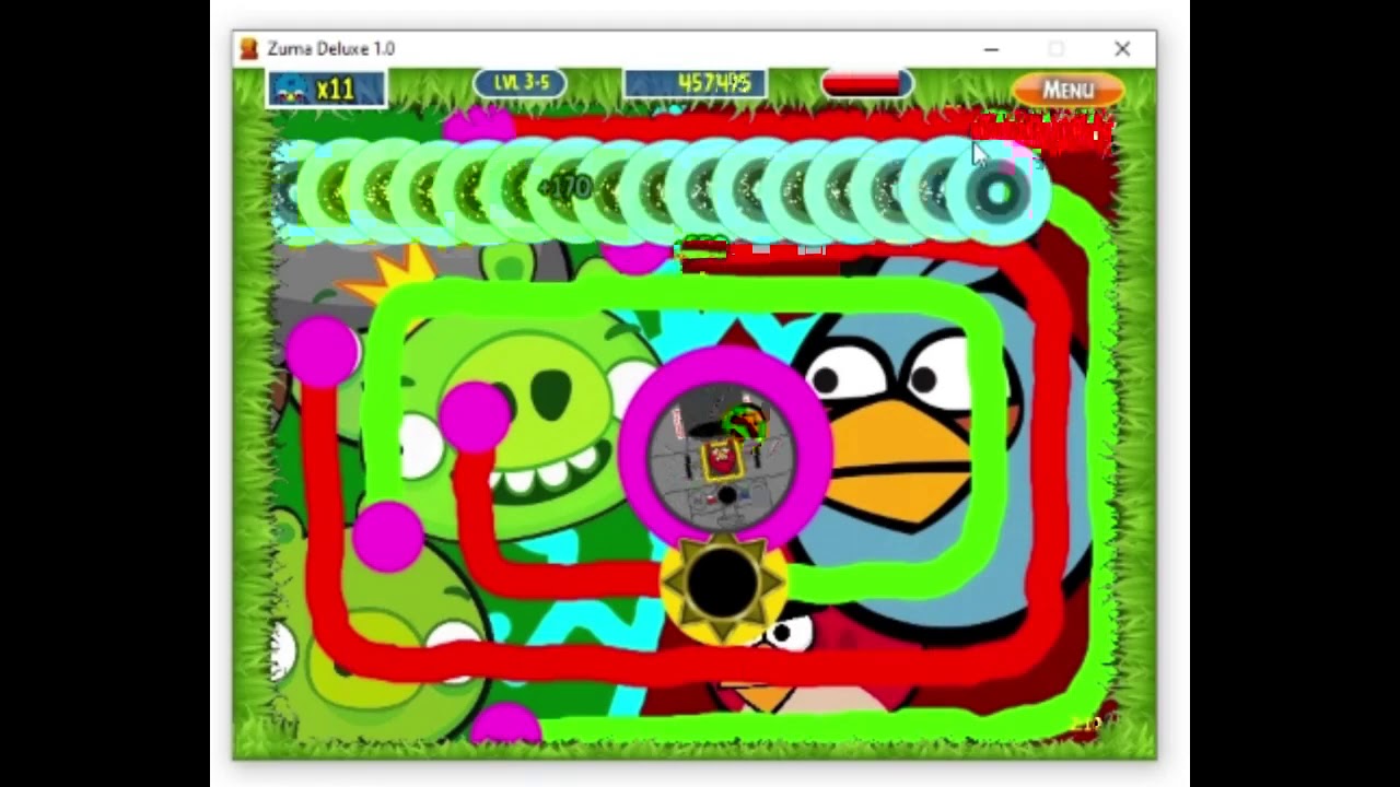 Angry Birds Zuma Ultimate Edition (Adventure Mode) Part 1/2