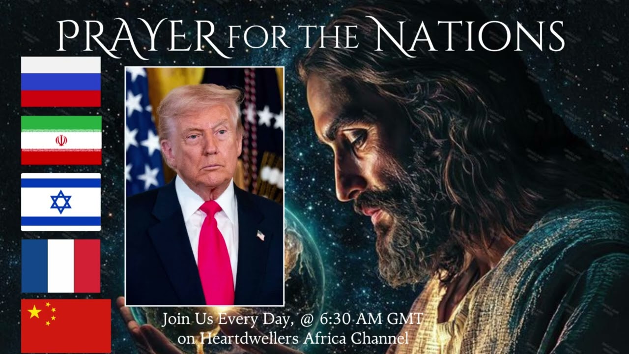 JOIN US LIVE AS WE PRAY FOR THE NATIONS!