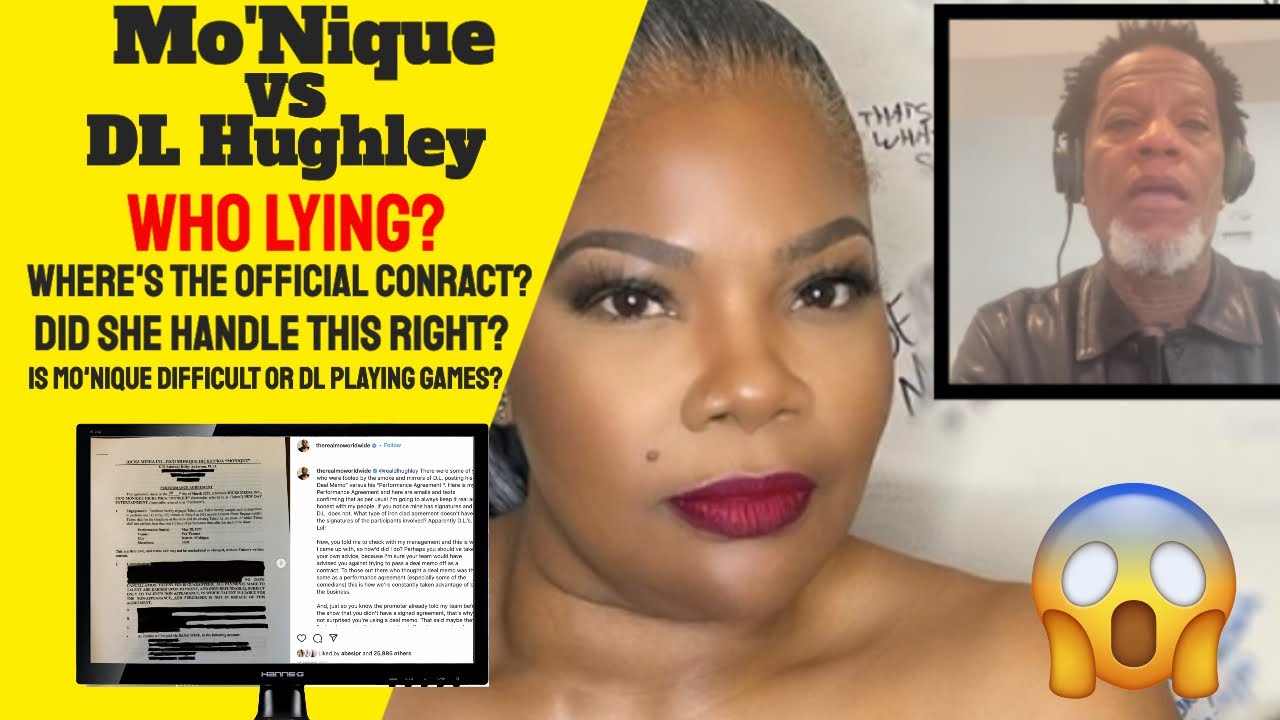 Mo'Nique and DL Hughley Fighting Over Headliner Status