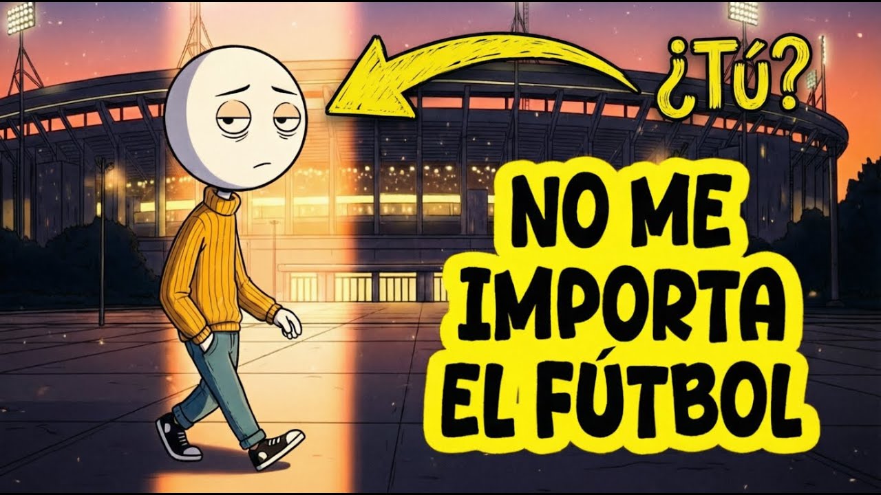 El perfil psicol&oacute;gico de las personas a las que no les importa el f&uacute;tbol
