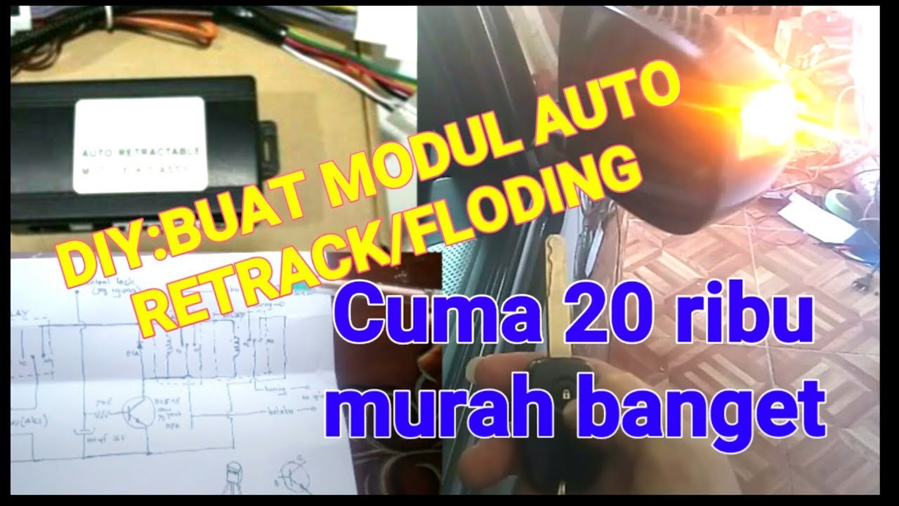 DIY;BUAT MODUL AUTO RETRACK/FOLDING SPION