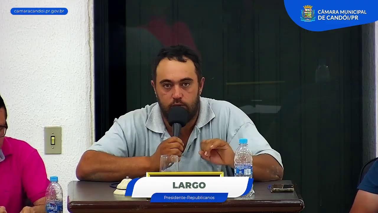 9ª Sessão Ordinária do Segundo Período Legislativo de 2025 da Câmara Municipal de Candói - PR.