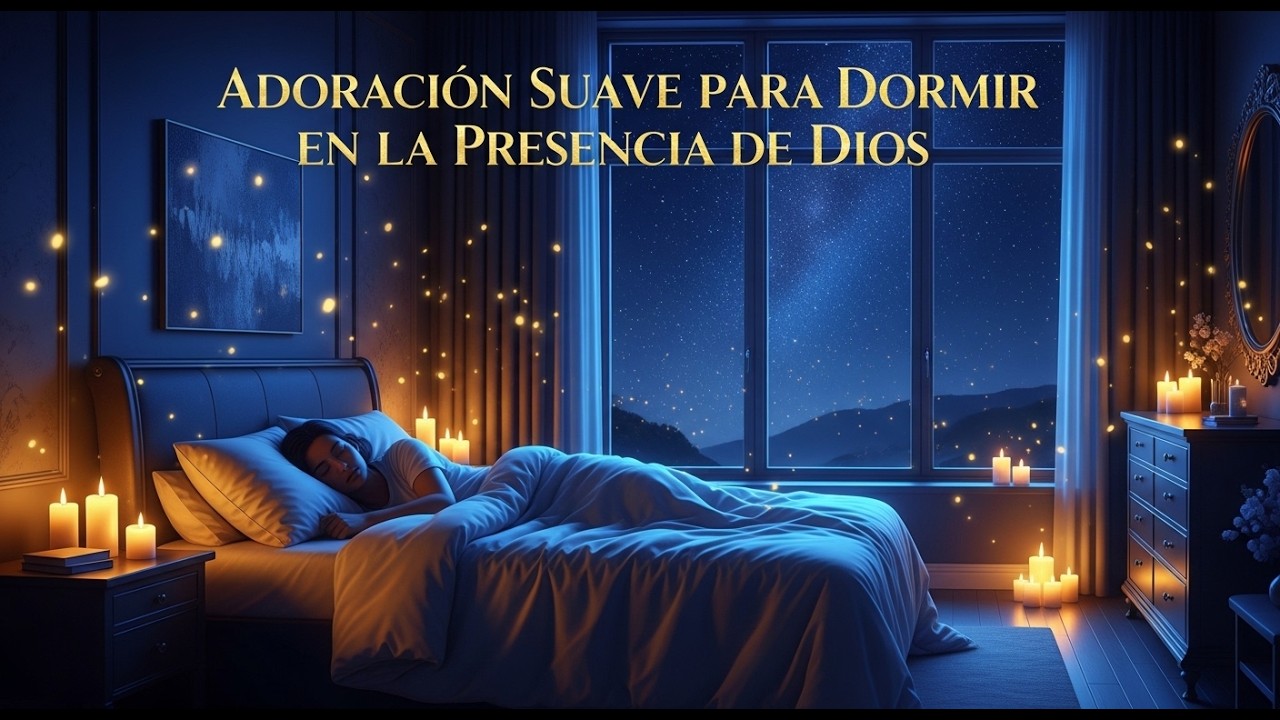 Adoración Suave para Dormir en la Presencia de Dios | Música Relajante para un Sueño Reparador
