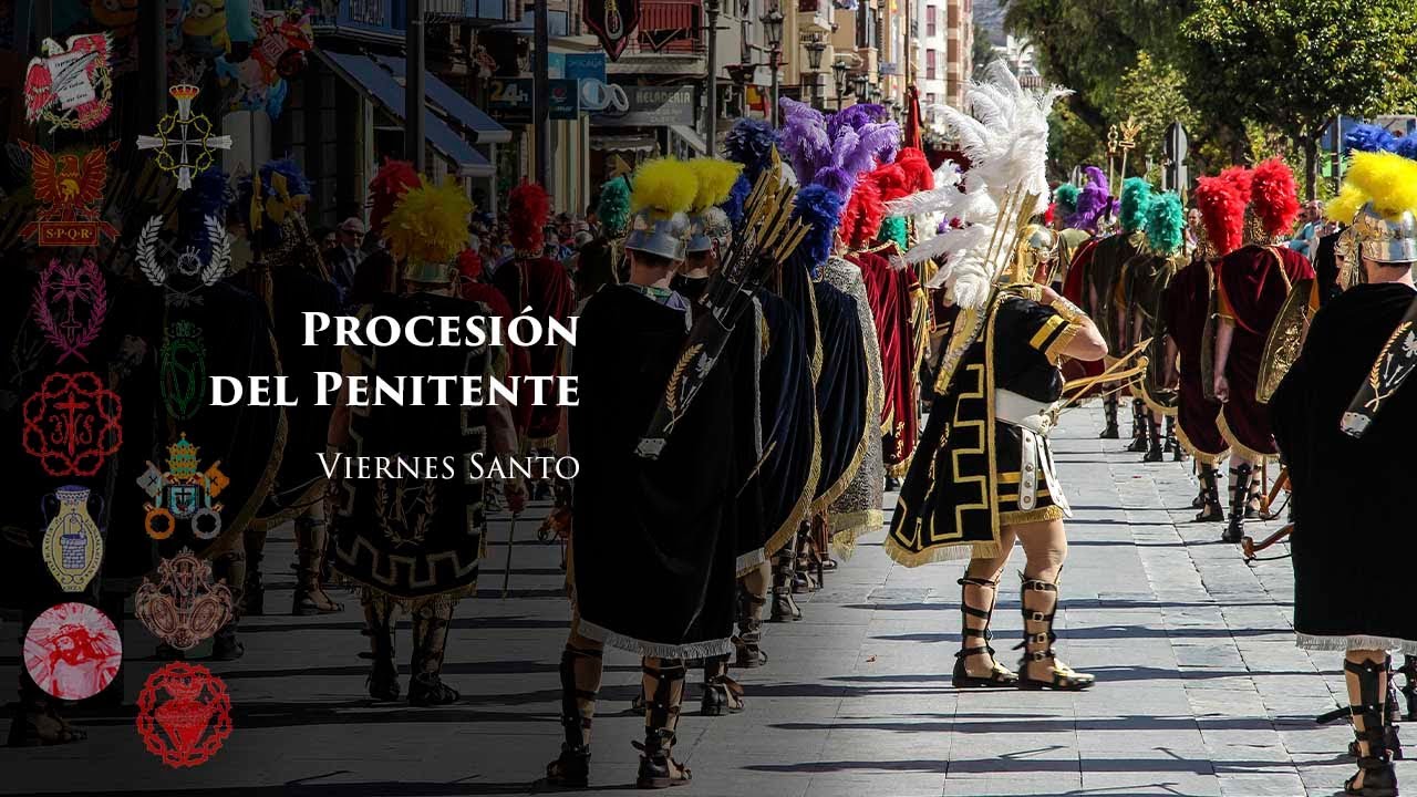 Procesión del Penitente. Semana Santa de Cieza 2021.