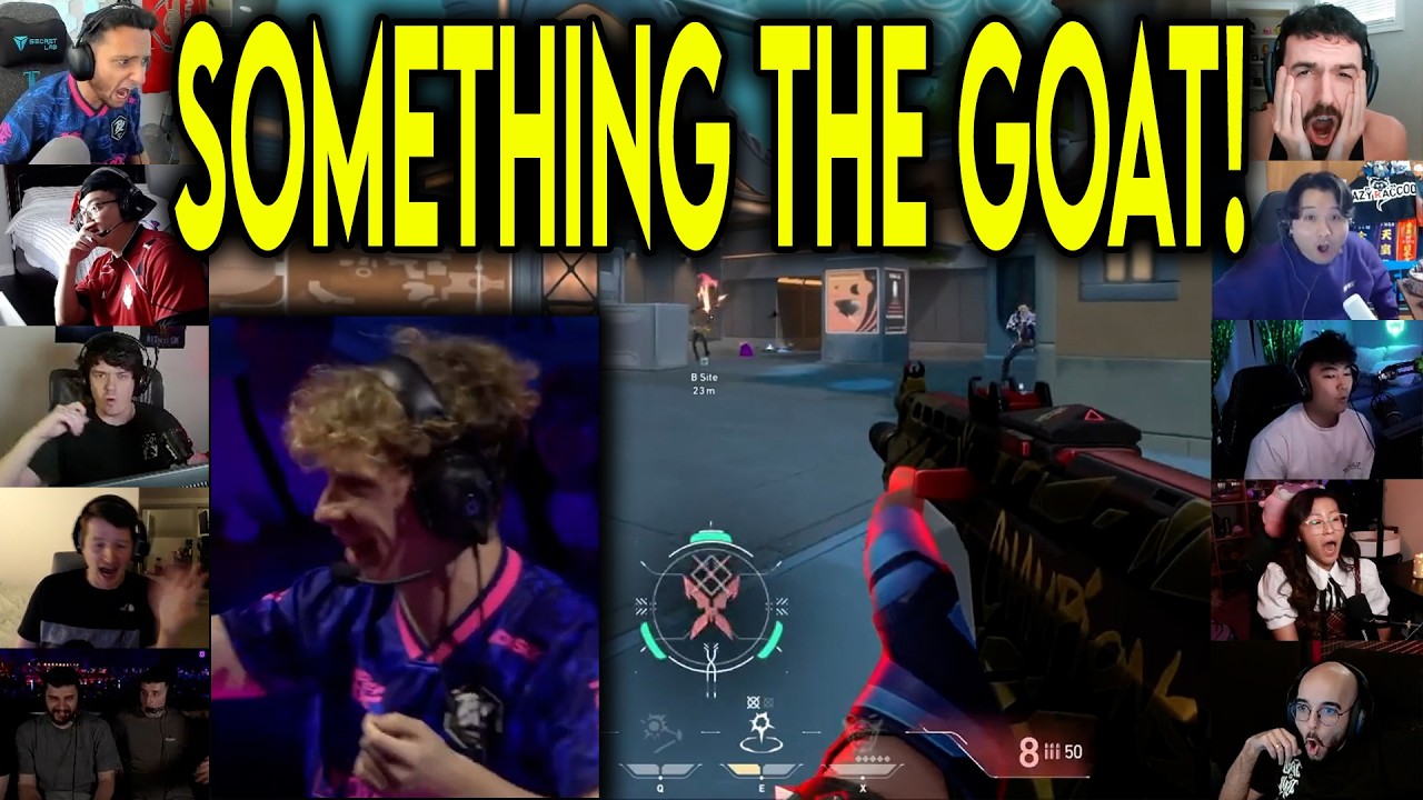 Valorant Streamers React To PRX Something UNREAL 1v3 CLUTCH Against AG In Masters Santiago