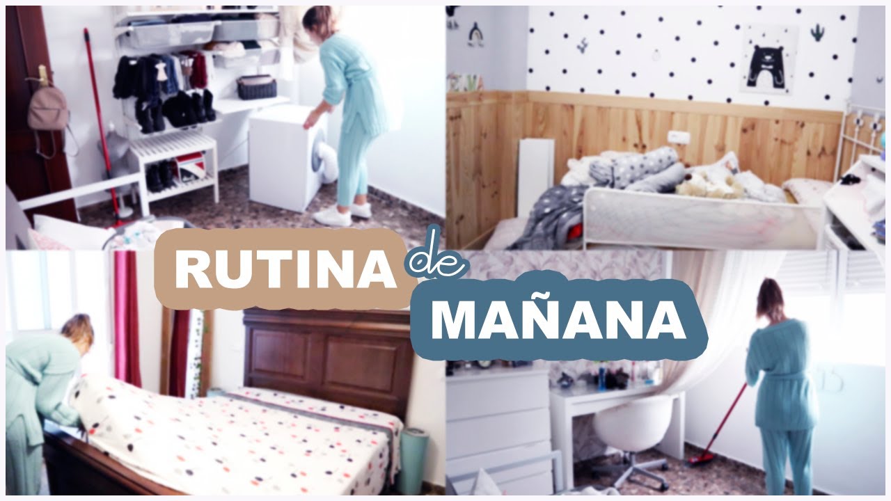 RUTINA de LIMPIEZA de MAÑANA✨|| MOTÍVATE CONMIGO || Blanco Nuclear
