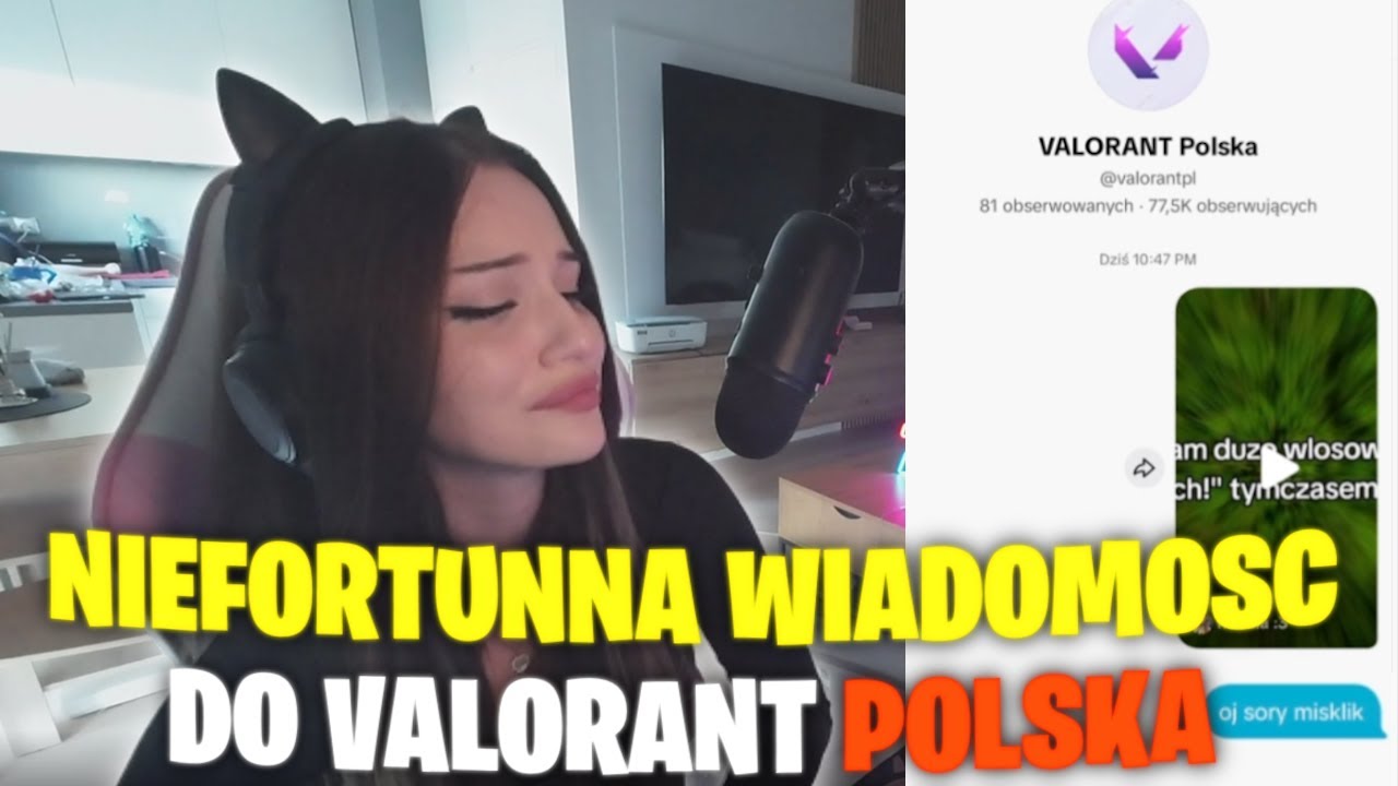 POWRÓT Z ANGLII | NIEFORTUNNA WIADOMOŚĆ DO VALORANTPL - AVMUSIA
