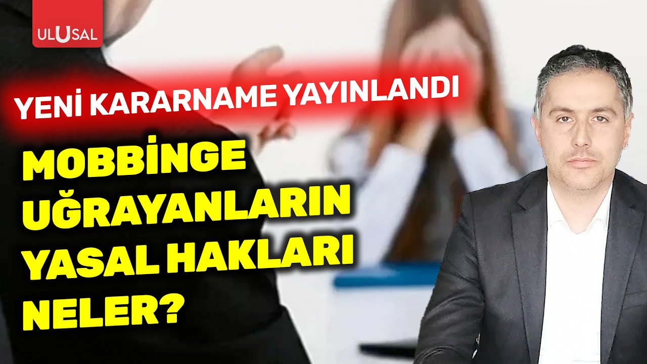 Yeni kararname yayınlandı! Mobbinge uğrayanların yasal hakları neler? | Erkin Etike açıkladı