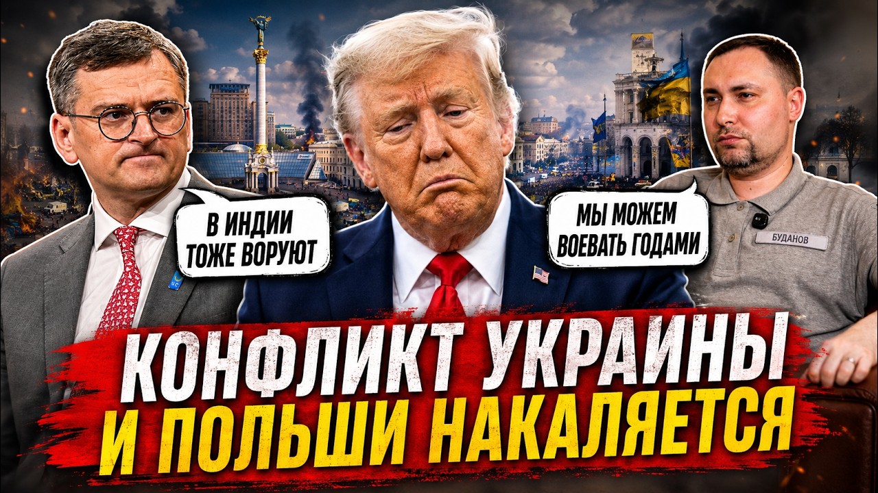БУДАНОВ ЗАПУГИВАЕТ ПОЛЬШУ | КУЛЕБА СРАВНИЛ УКРАИНУ С ИНДИЕЙ | НАТО В ЗАЛОЖНИКАХ У НАСТРОЕНИЯ ТРАМПА