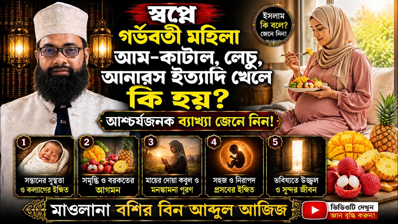 স্বপ্নে গর্ভবতী মহিলা আম বা কাঠাল খাওয়া | Pregnant Woman Eating Mango or Jackfruit In Dream.