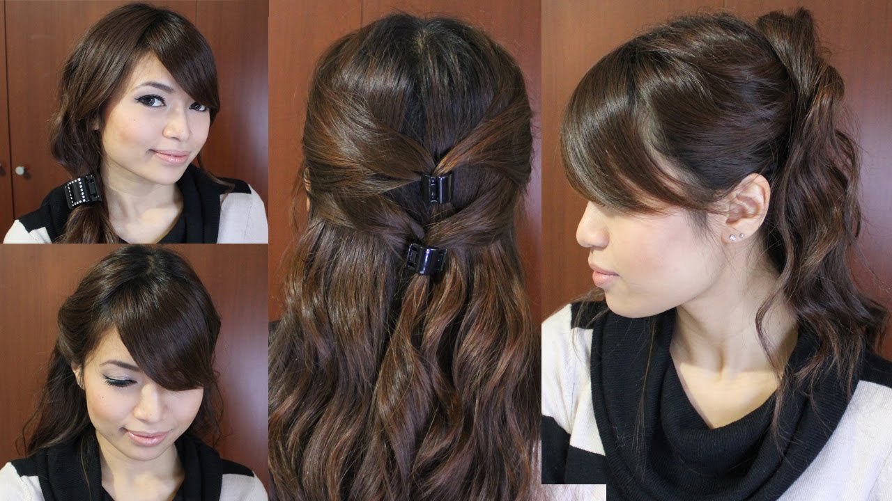 Casual Friday Easy Hairstyles for Medium Long Hair Tutorial