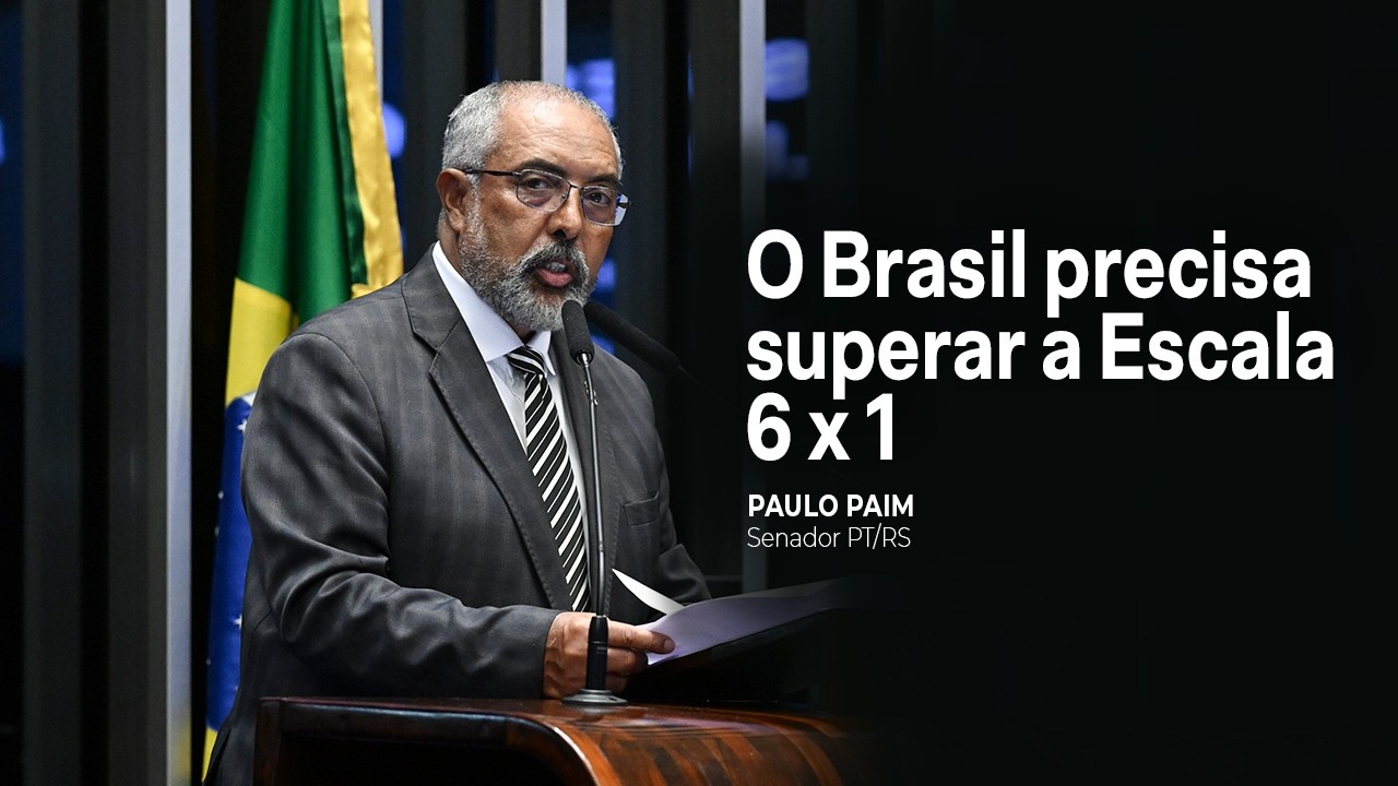 “O Brasil precisa superar a Escala 6 x 1”