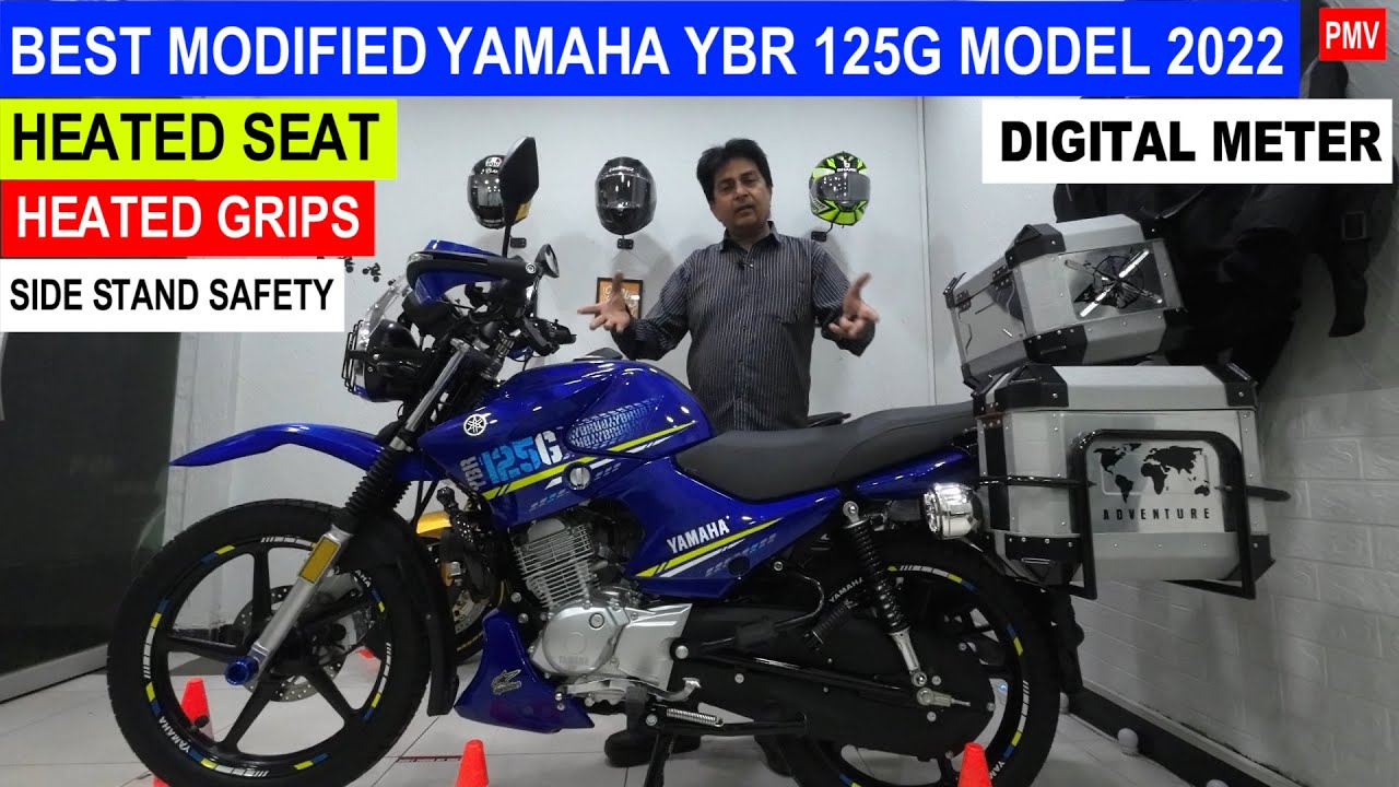 BEST MODIFIED YAMAHA YBR 125G MODEL 2022 IN PAKISTAN