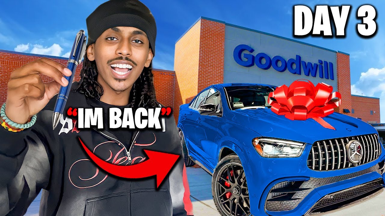 Trading a Pen to a Car for my Mom… Thrifting | Day 3