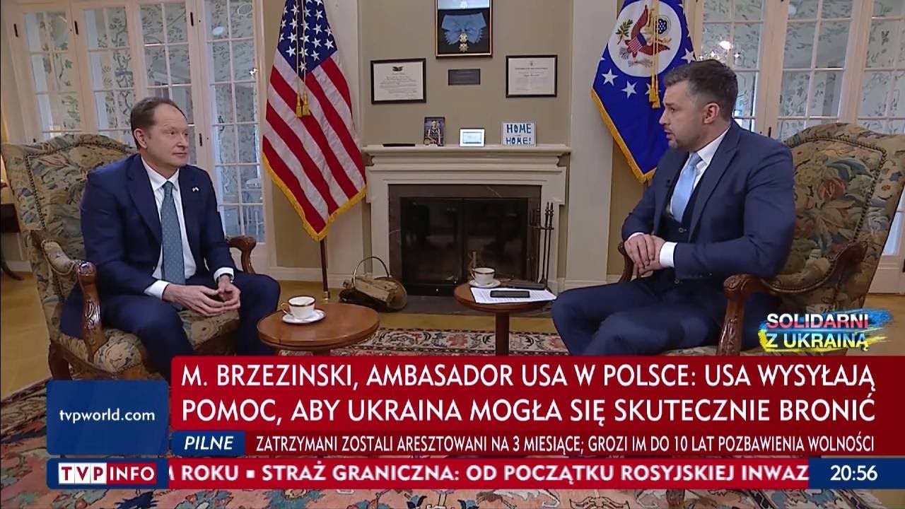 Polska jest bezpieczna. USA będą bronić Polski &ndash; m&oacute;wił w TVP Info ambasador USA Mark Brzezinski