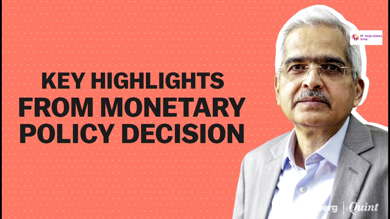 5 Key Takeaways From RBI Monetary Policy Decision