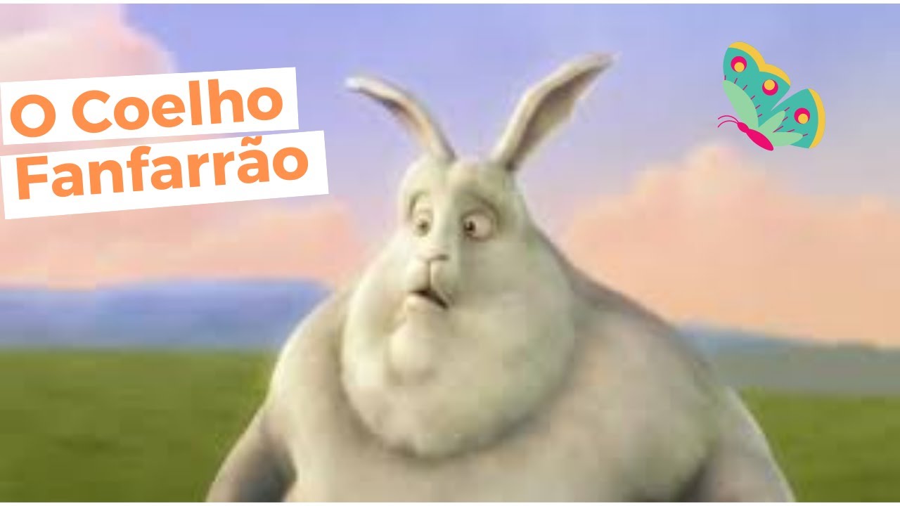O Coelho Fanfarr&atilde;o 🐰Filme animado 🐰🐰Curta Metragem Desenho para Crian&ccedil;as
