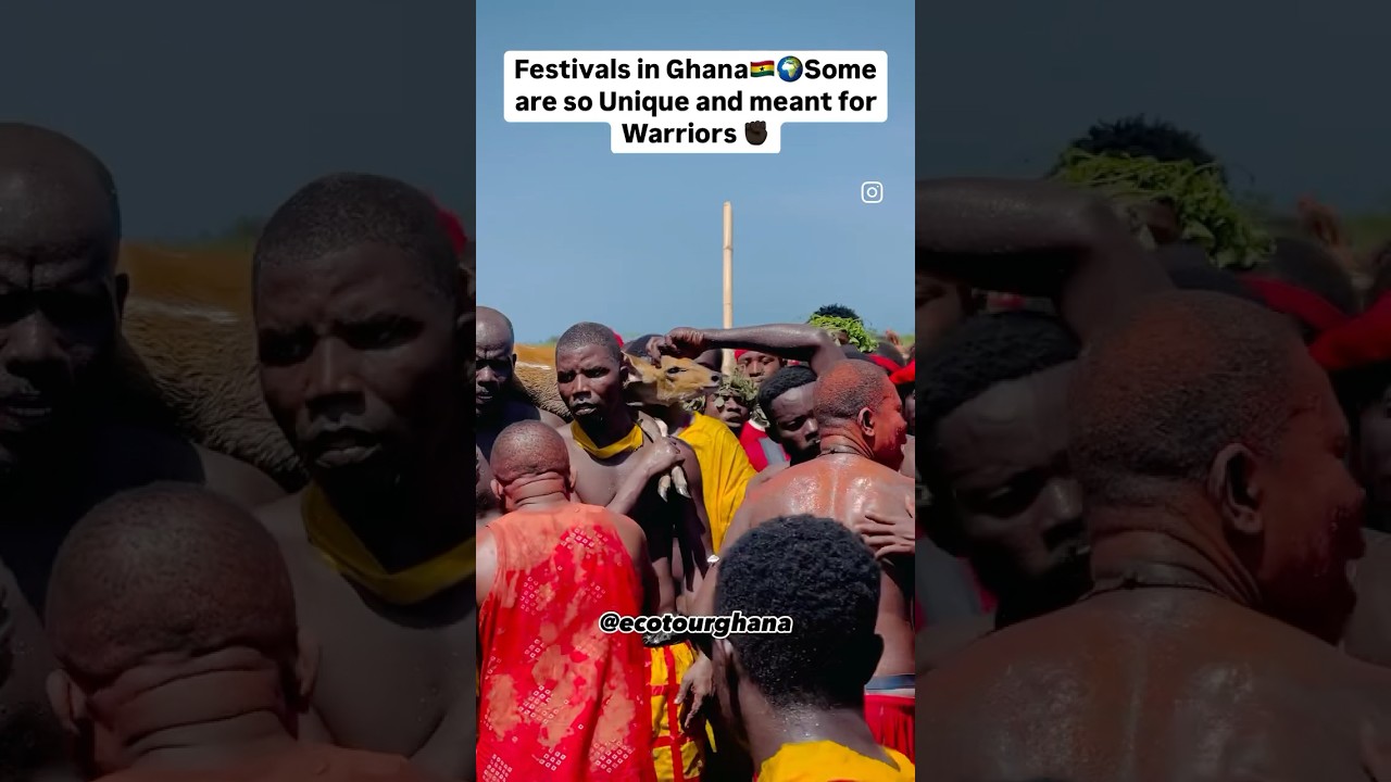 The Aboakyer Festival in Ghana🇬🇭#ecotourghana #history #festival #africa #ghana