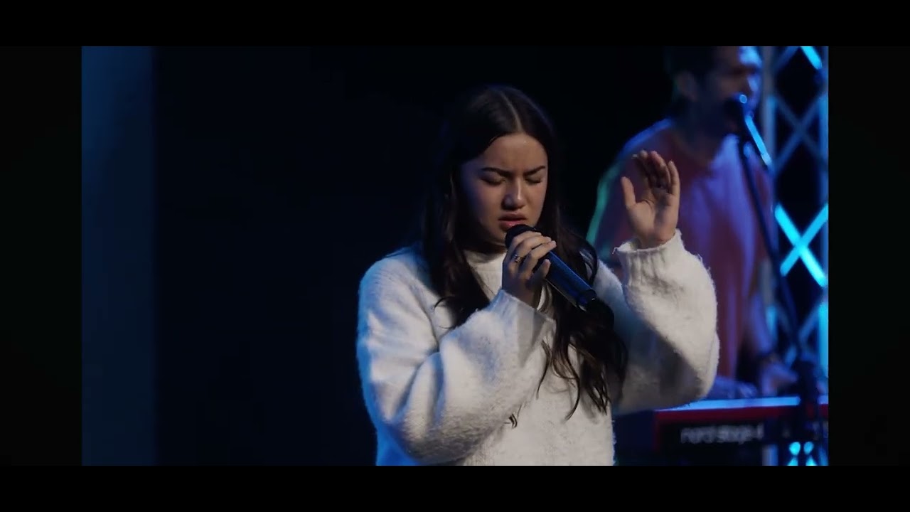 Angelina was leading the worship at C3 Church 