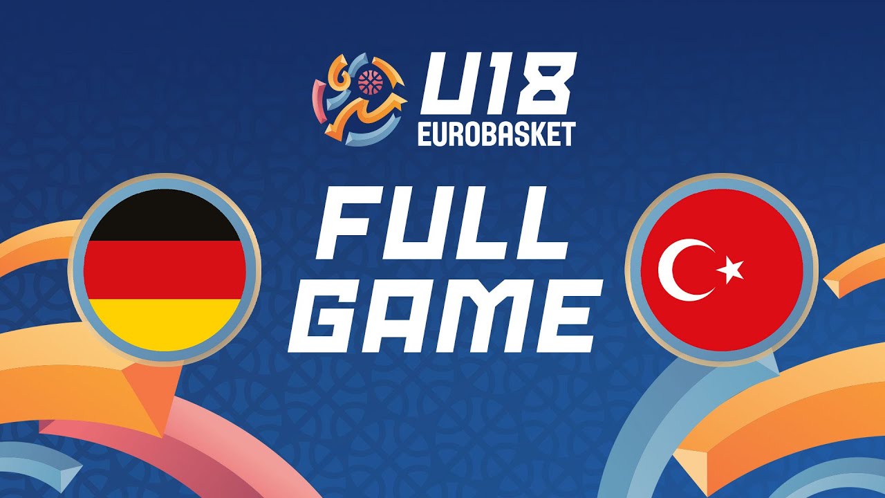 Group Phase | Germany v Türkiye | Full Basketball Game | FIBA U18 EuroBasket 2024