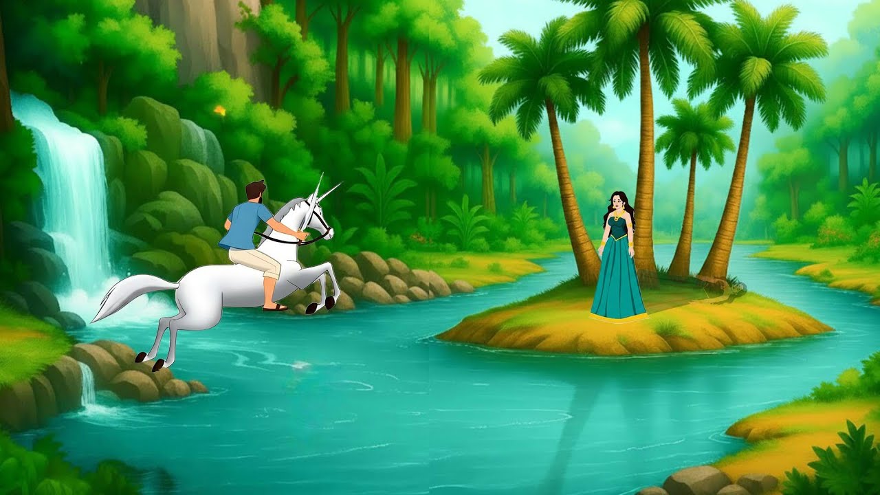 गरीब मछुआरे की रहस्यमयी गधा l garib machhuare ki kismat l moral stories l hindi kahani l cartoon