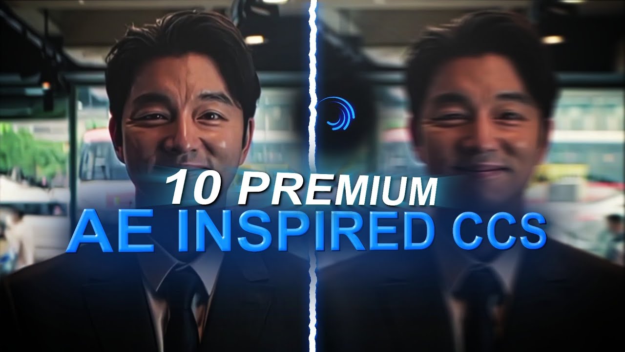 10 Premium Ae Inspired CCs In Am | Alight Motion #fyp #cc