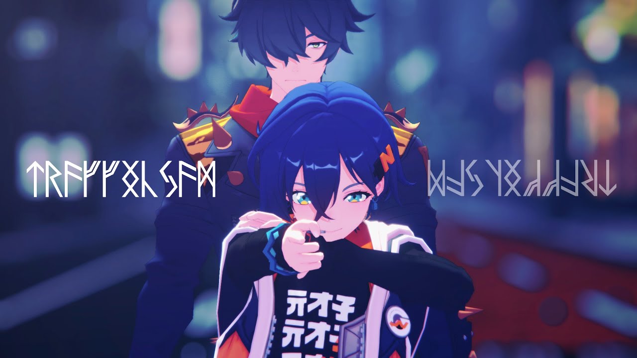 【ゼンゼロMMD】トラフィック・ジャム | ライト&リン/Lighter&Belle #ZZZ #MMD