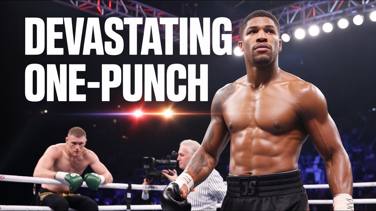 Anthony Joshua destroys Jake Paul with devastating one-punch knockout in lopsided Netflix fight