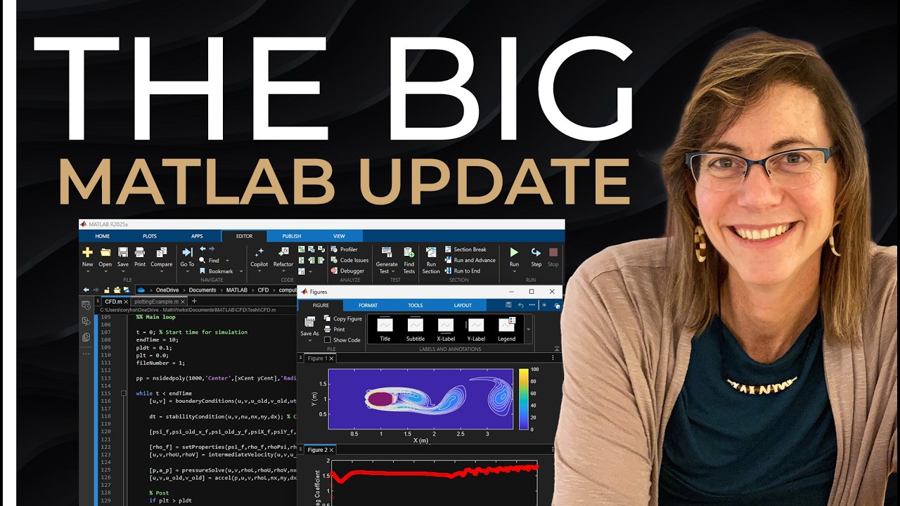 The Big MATLAB Update: Dark Mode, Cloud & the Future of Engineering - Michelle Hirsch | Podcast #152