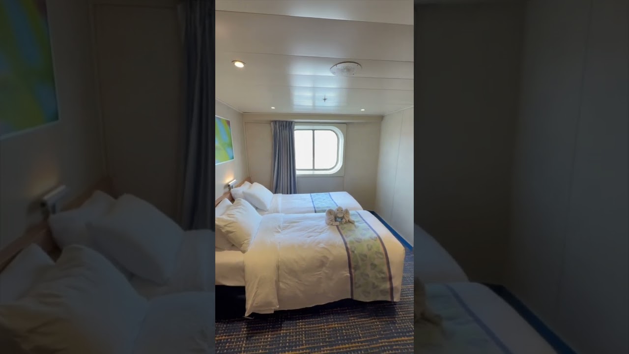 Carnival Radiance Ocean View Room Tour 