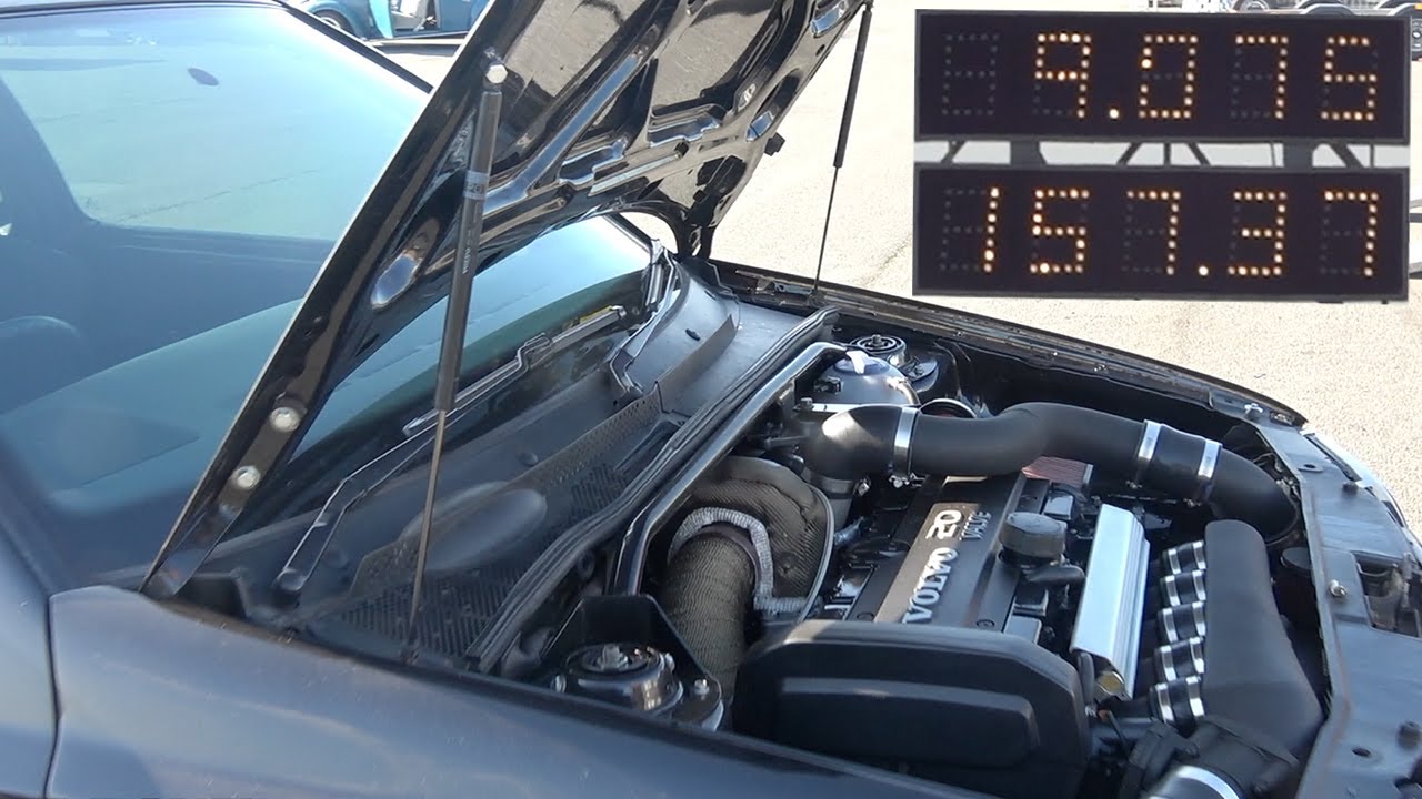 900BHP 2.3L VOLVO POWERED AWD MK3 GOLF - 9.07 @ 157MPH