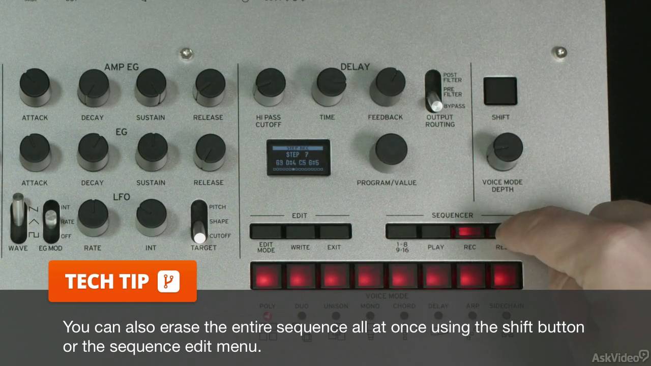 Korg minilogue 201: Programming the minilogue - 10. Envelope Shaping