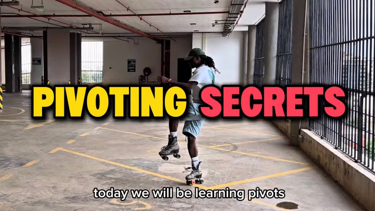 Секреты выполнения поворотов на роликовых коньках!