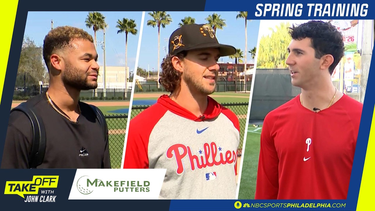 Phillies Spring Training: Andrew Painter, Aaron Nola, Justin Crawford & Carl Crawford | Takeoff