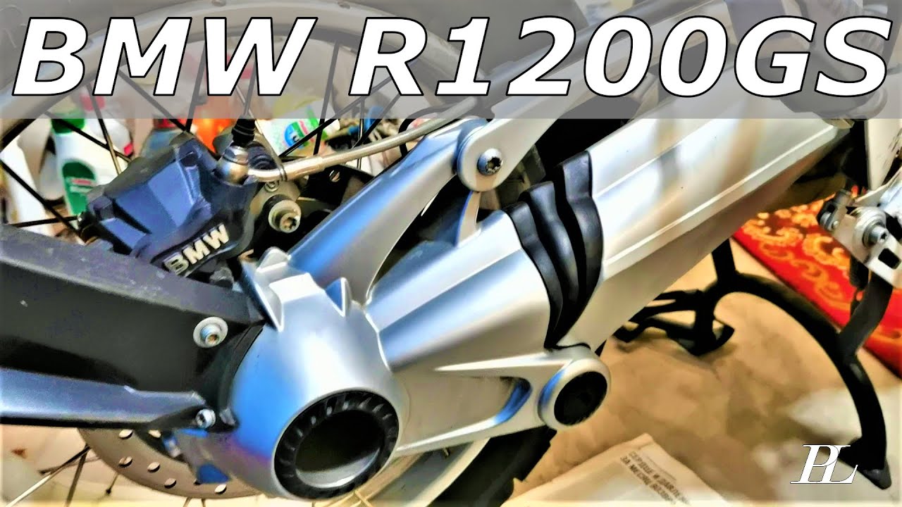 BMW R1200GS ТО заднего редуктора