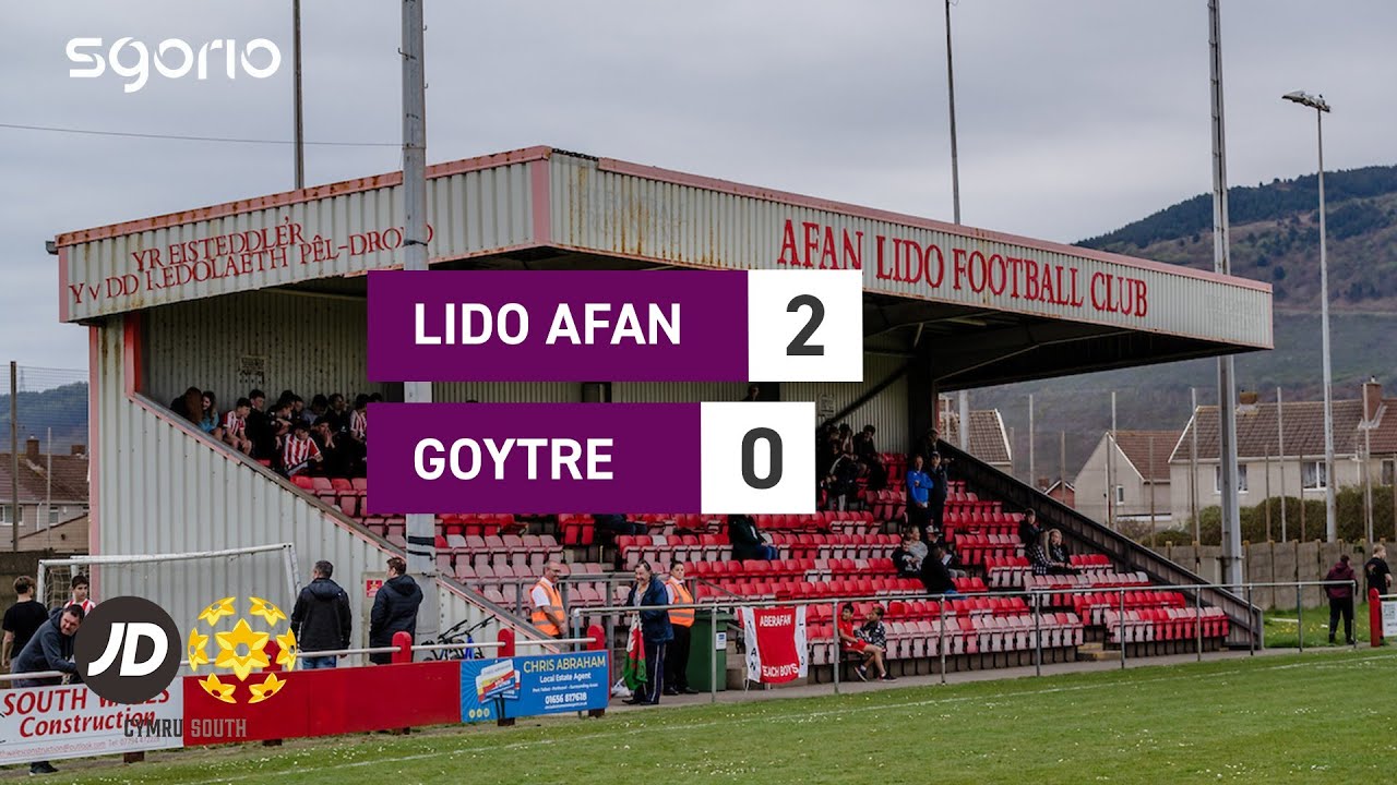 Uchafbwyntiau ac ymateb | Lido Afan 2-0 Goytre United