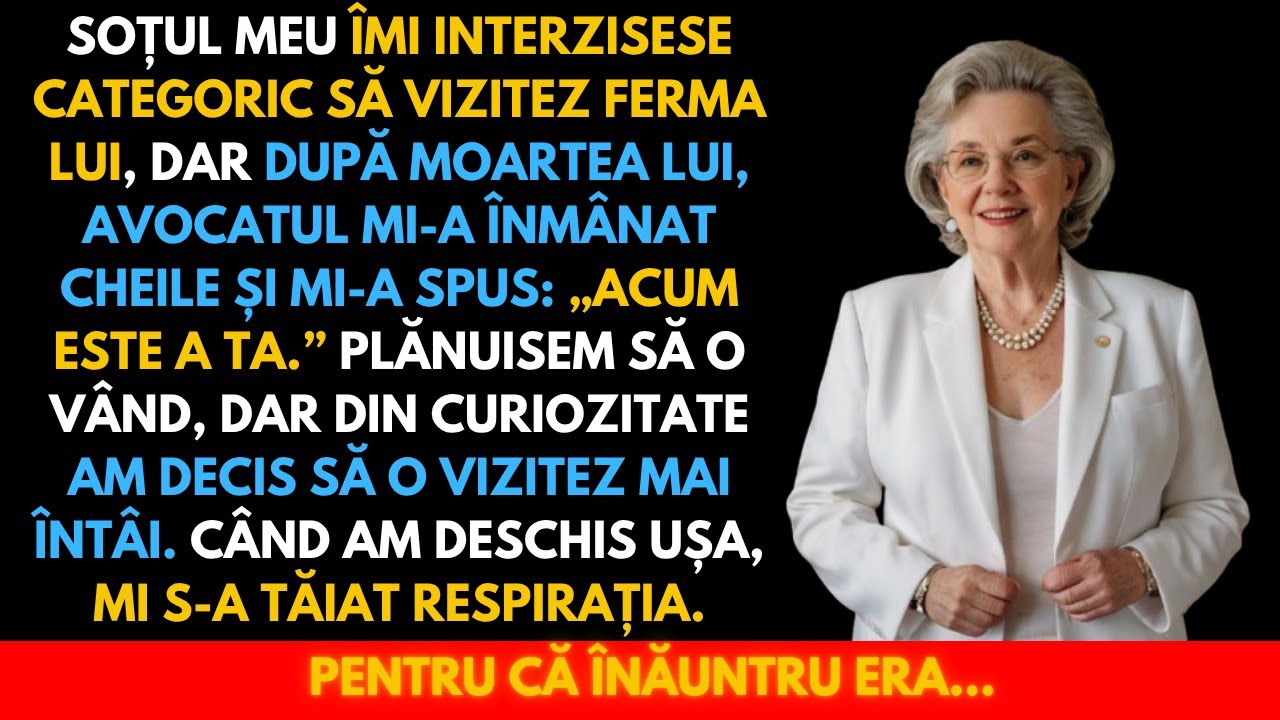 Soțul Meu A Murit Păstrând un Secret, Până Când Am Mergs La Ferma Pe Care Îmi Interzisese Să o Vad