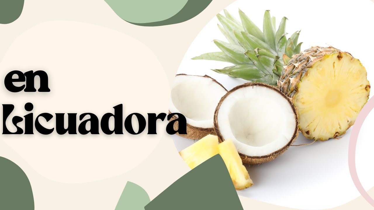 Pan de piña con coco en licuadora (fácil, económico y rendidor)