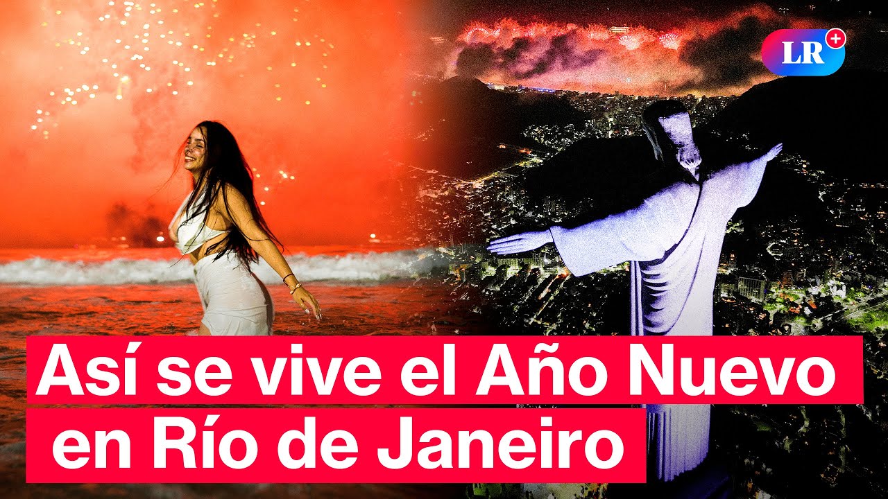 As&iacute; se vive el A&ntilde;o Nuevo en R&iacute;o: fiesta masiva en Copacabana logra r&eacute;cord Guinness #LR
