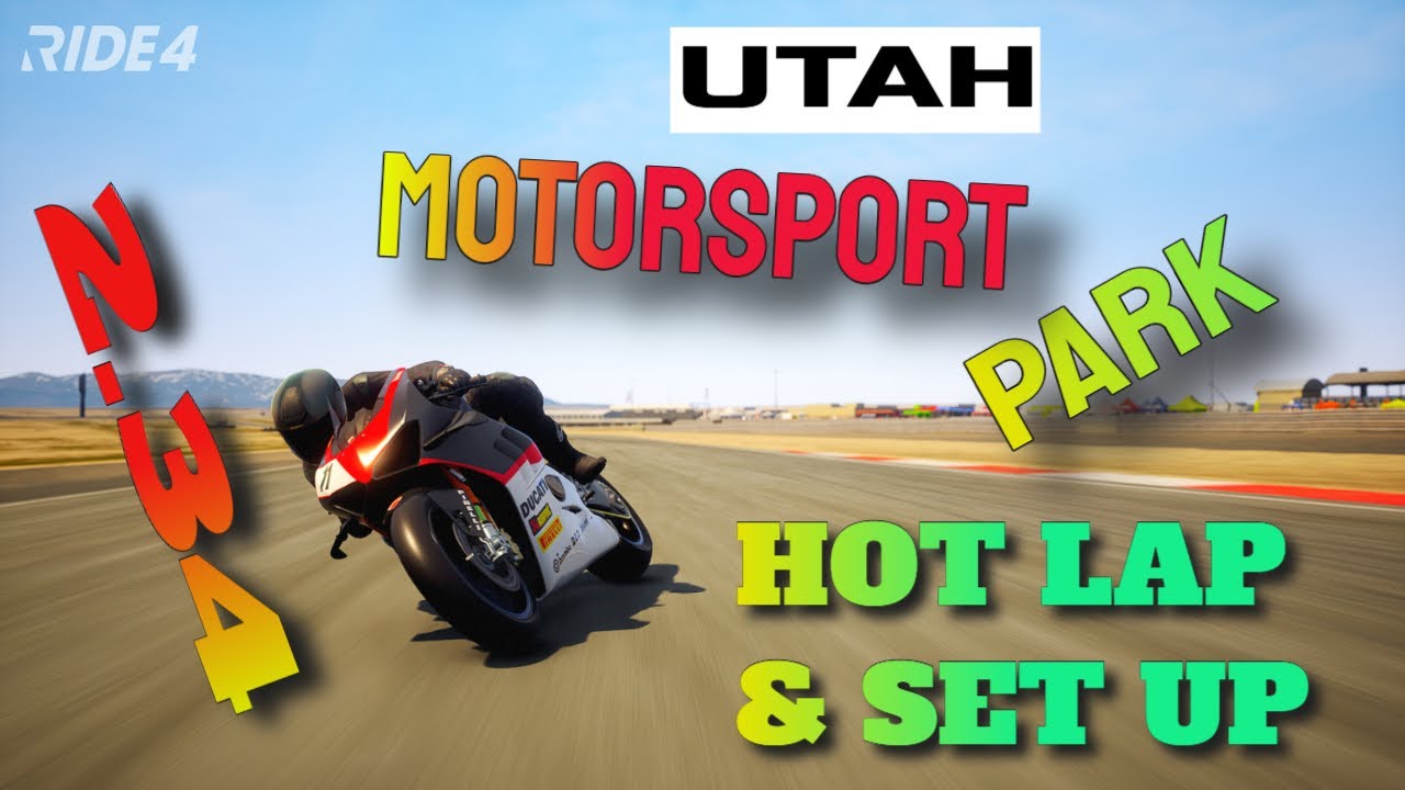 Ride 4 Utah Motorsport Campus Set And Hot Lap Full Course | #Ride4setup
