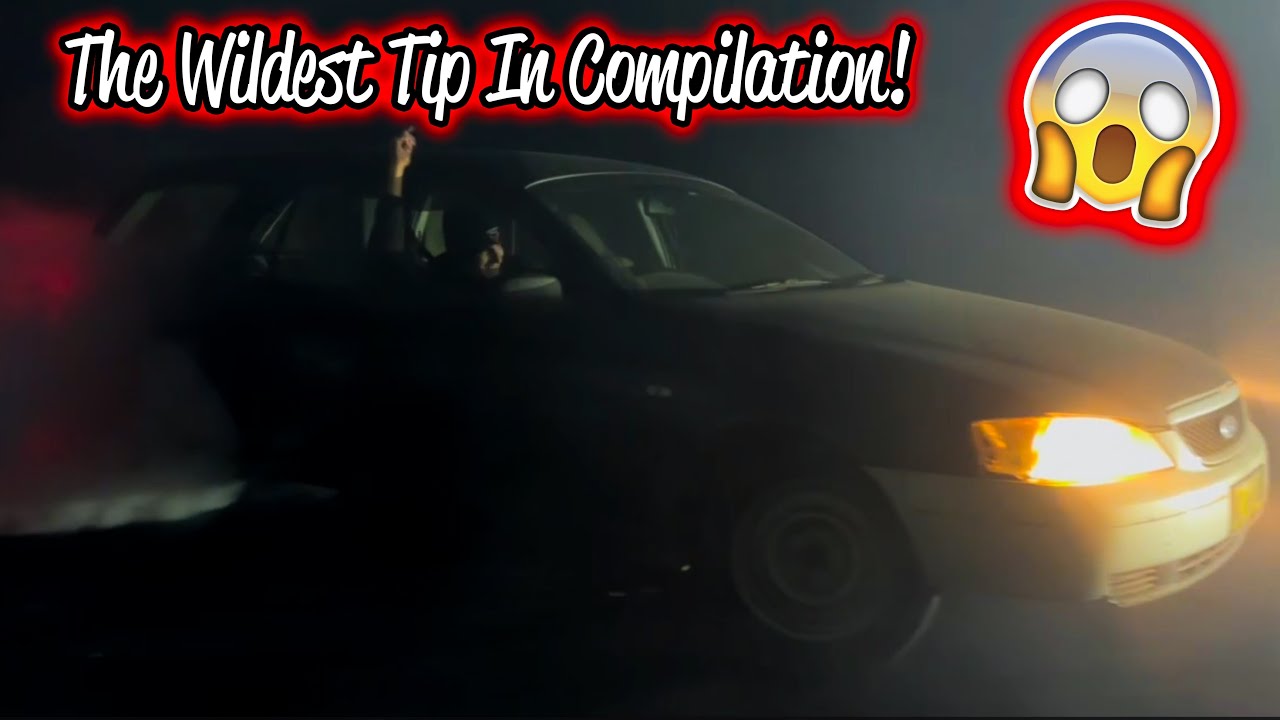 The WILDEST STREET SKIDS & TIP IN COMPILATION!