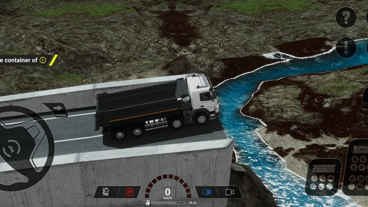 Monster drump (8x8) wheel transport soil construction most dangerous ☠️☠️ driving in the world drive