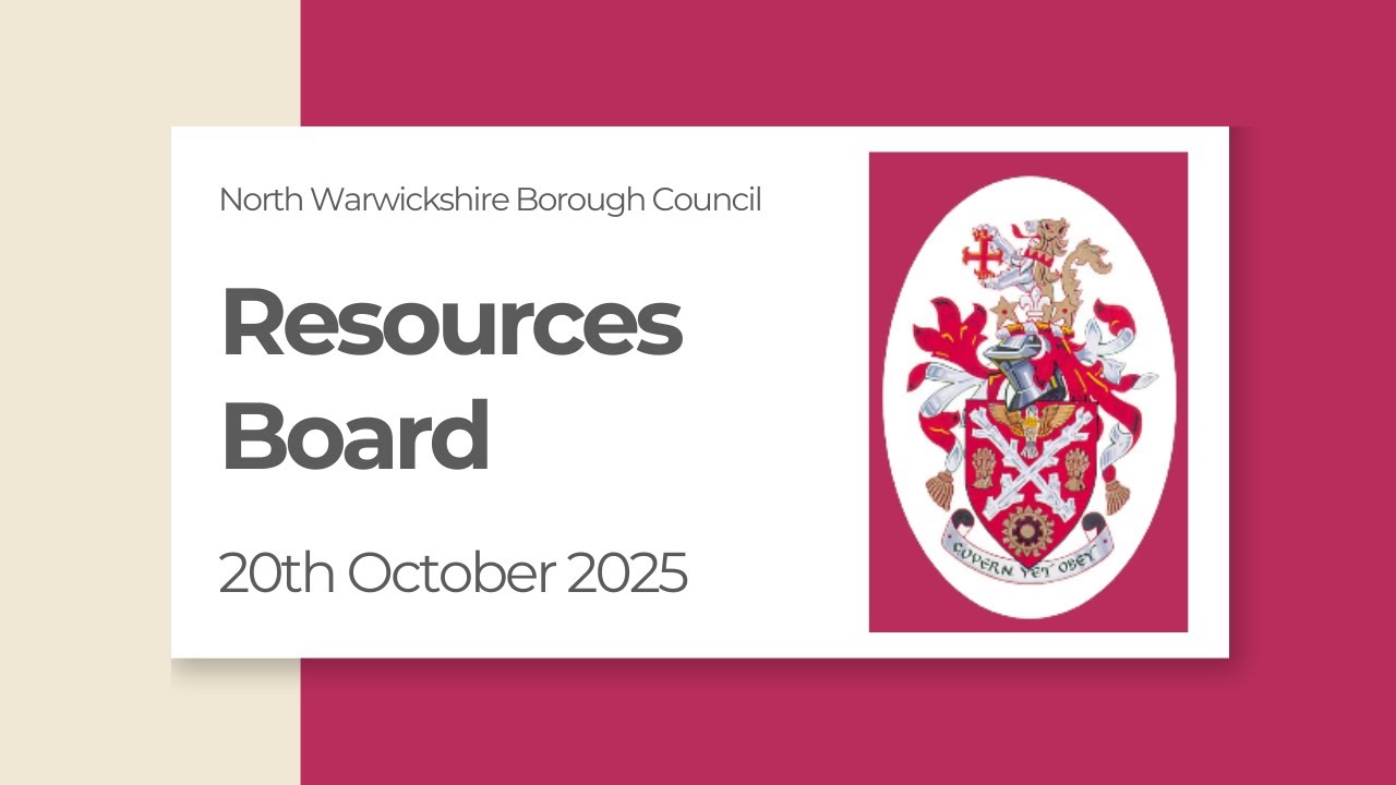 Resources Board 20 October 2025
