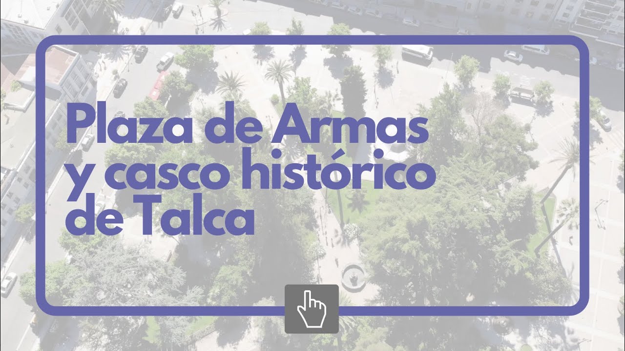 Chile desde las alturas: Plaza de Armas y casco hist&oacute;rico de Talca