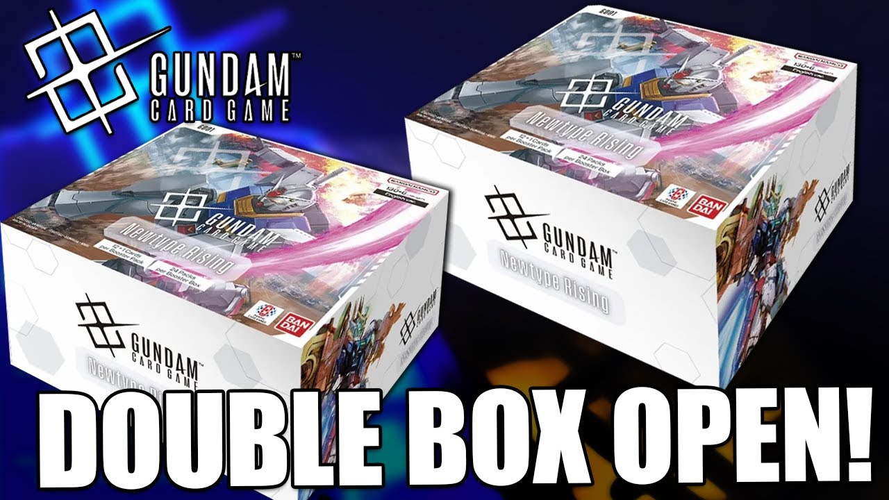 TWO MORE BOOSTER BOXES! | I can't believe I found more! | GUNDAM CARD GAME Booster Pack Opening
