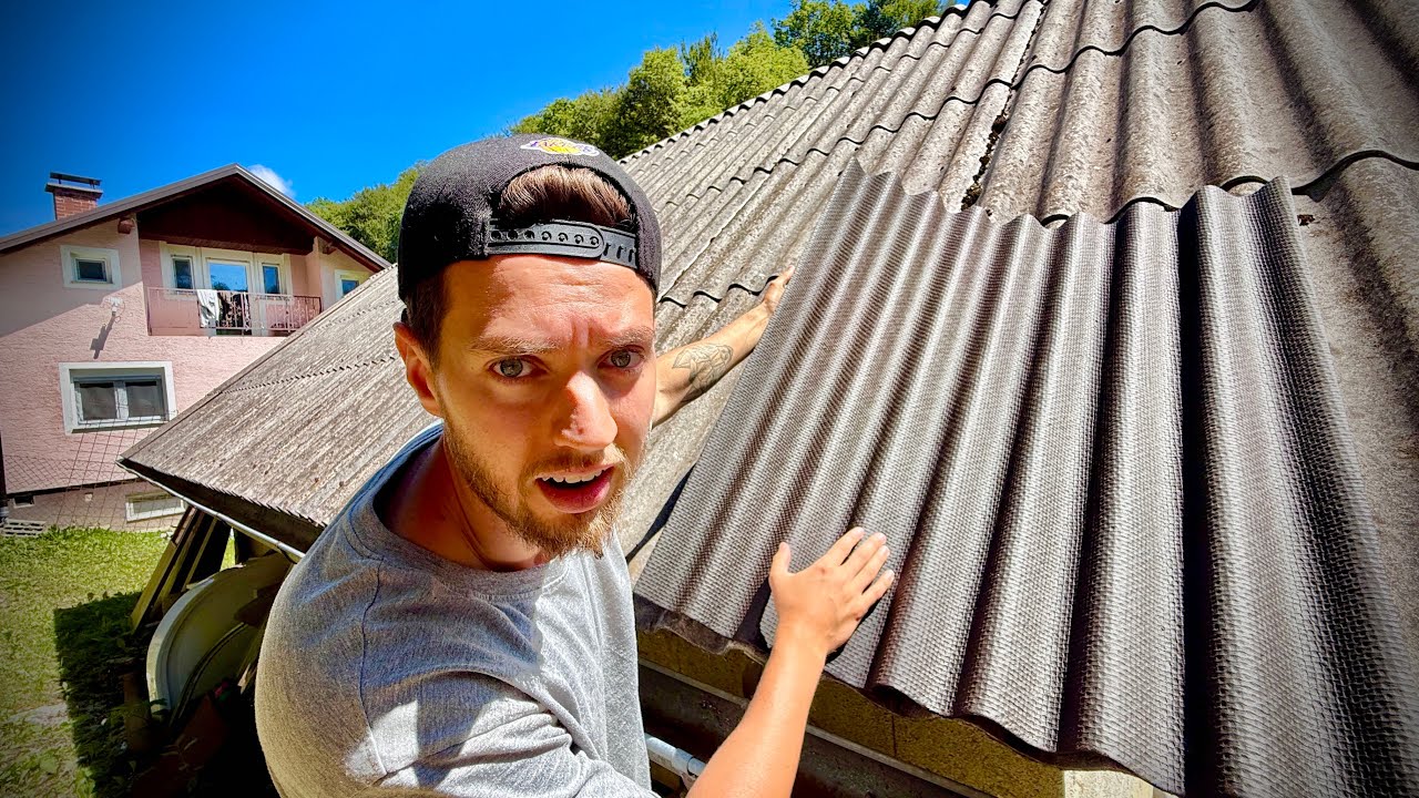 Unfähigkeit beim Fliesen legen und außergewöhnliche Dachreparatur!
