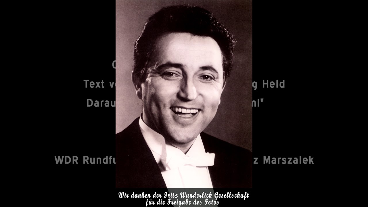 Fritz Wunderlich   -   Carl Zeller: Der Vogelhändler  