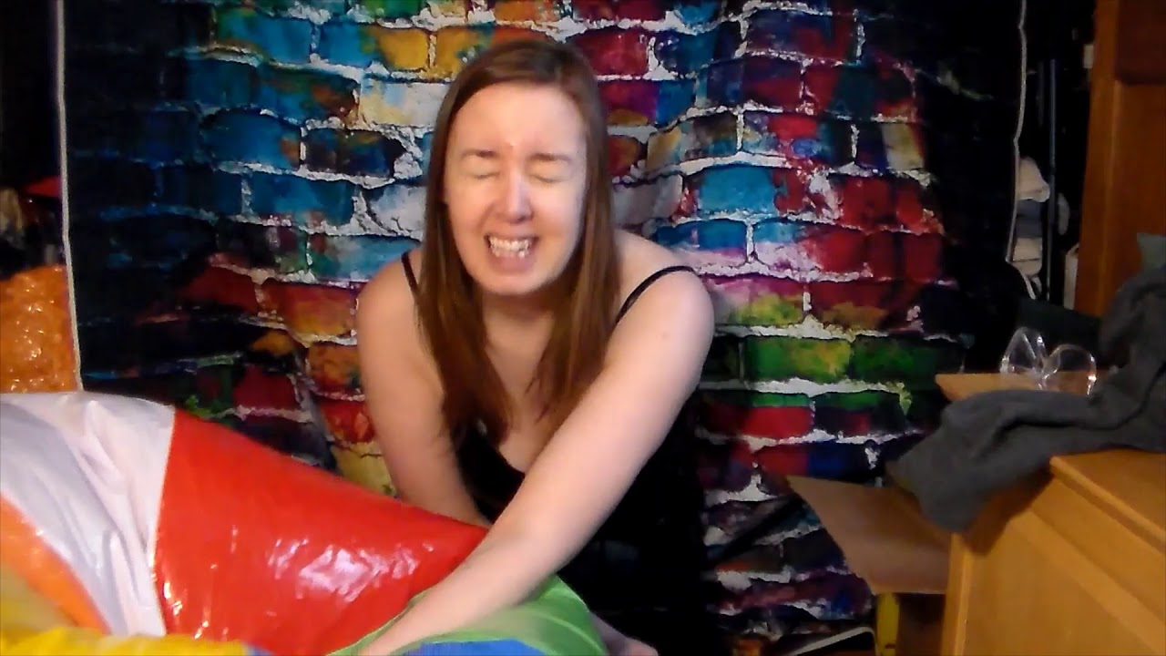 Blowing Up A 42 Inch Beach Ball By Mouth..