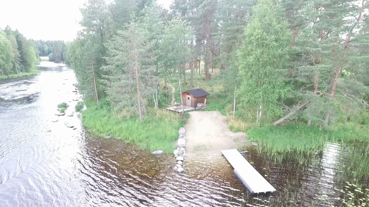 Koskikara, m&ouml;kki kosken varressa